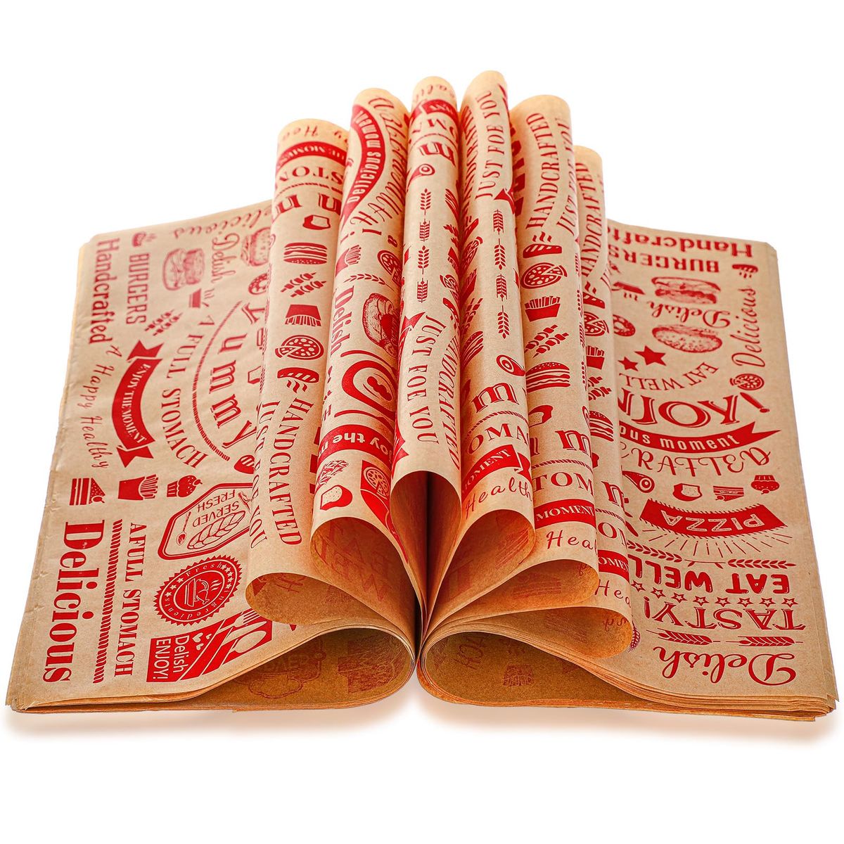 Hot wrapping paper