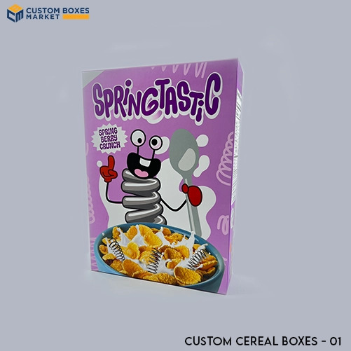 Custom cereal boxes