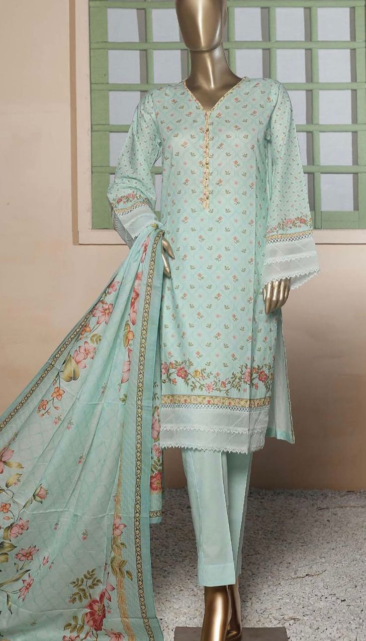 stitched lawn dresses Pakistan