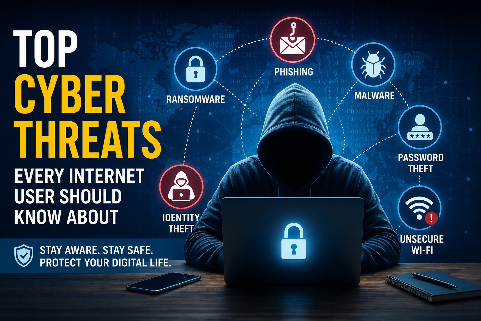 Top cyber threats affecting internet users in 2026