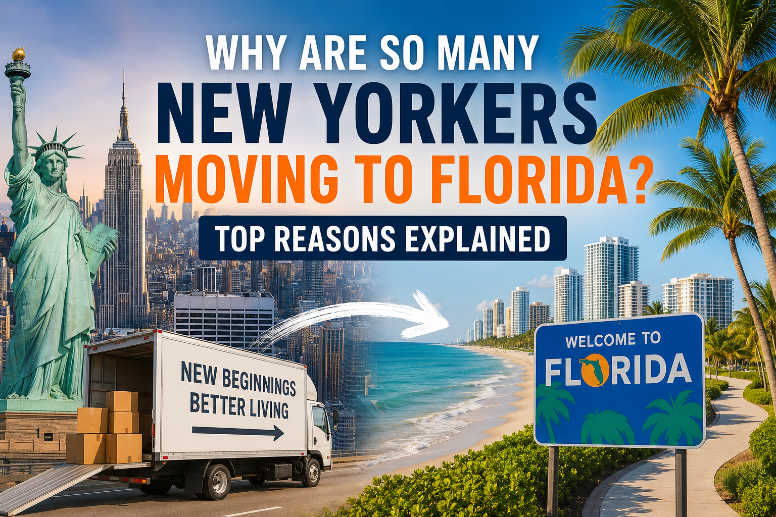 New York to Florida