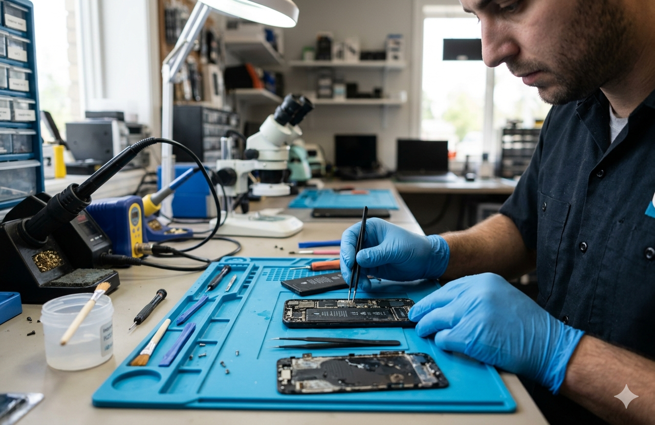water damage phone repair Kingston
