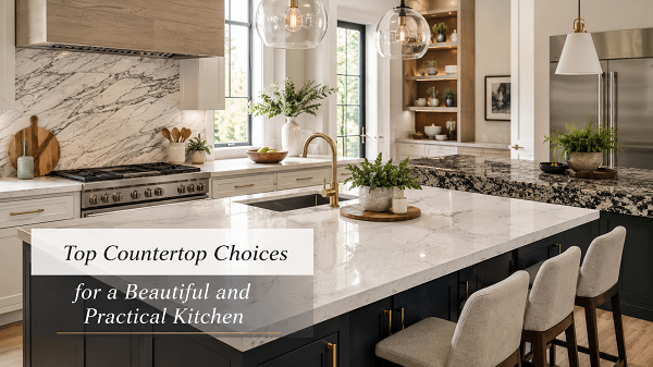 Modern kitchen with natural light