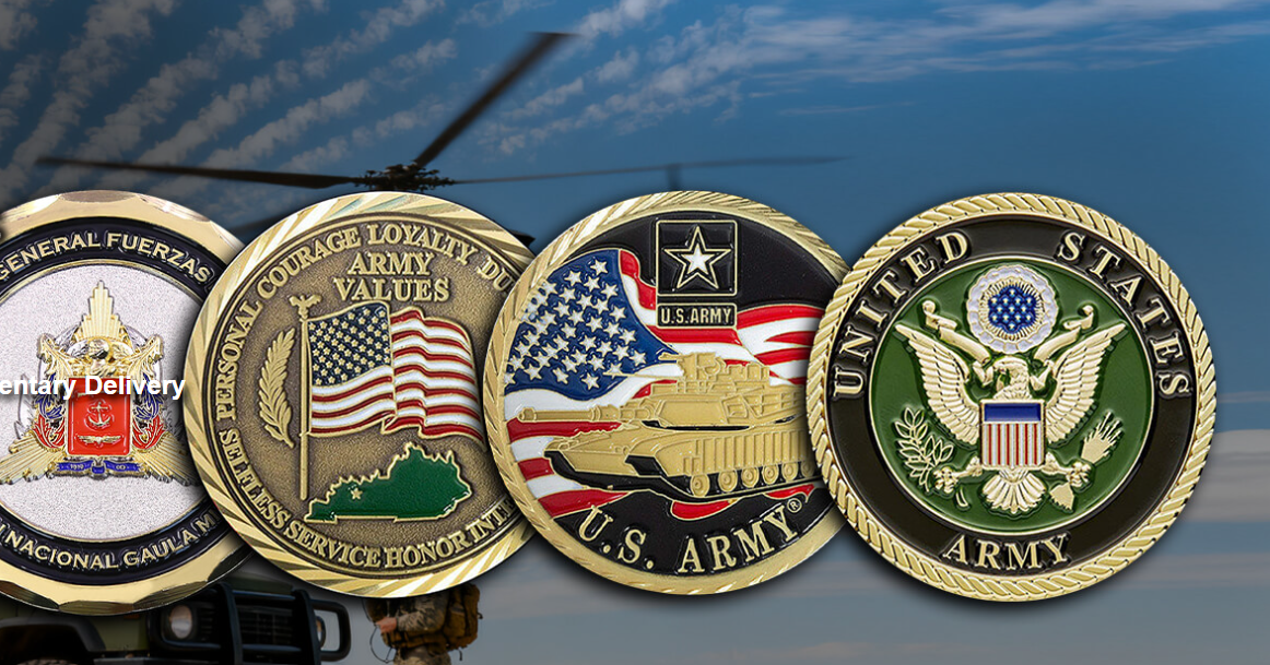 military coin maker