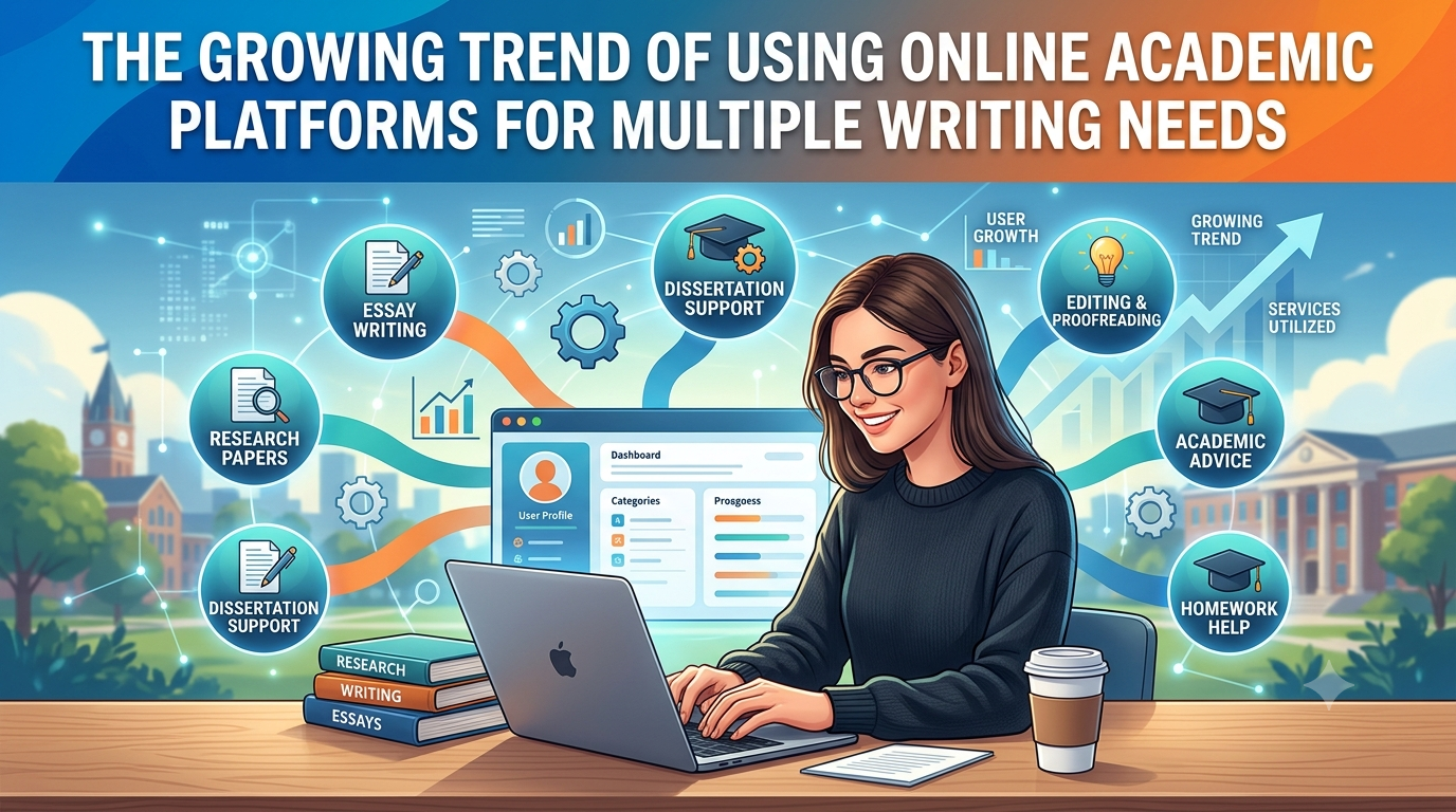 The Growing Trend of Using Online Academic Platforms for Multiple Writing Needs