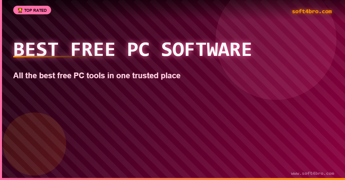 best free PC software