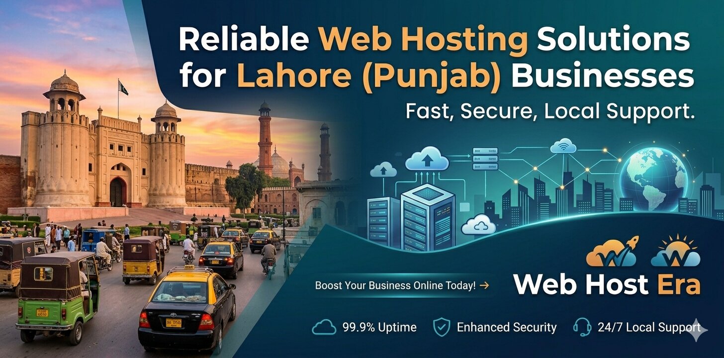 Web Hosting in Lahore