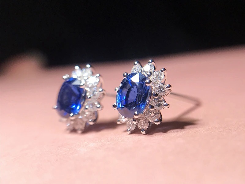 sapphire earrings