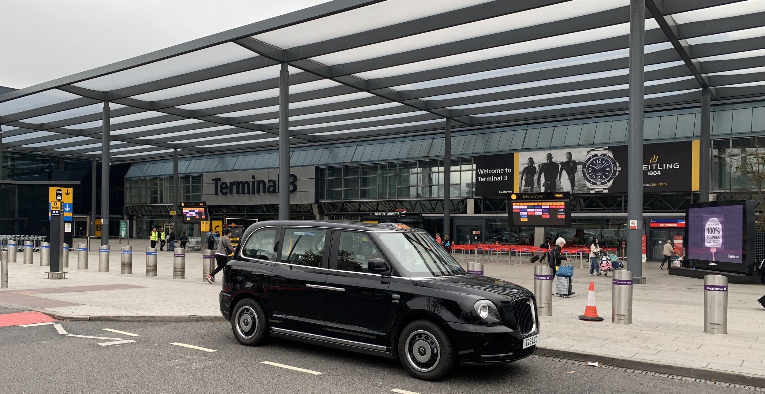 Heathrow to Gatwick Taxi