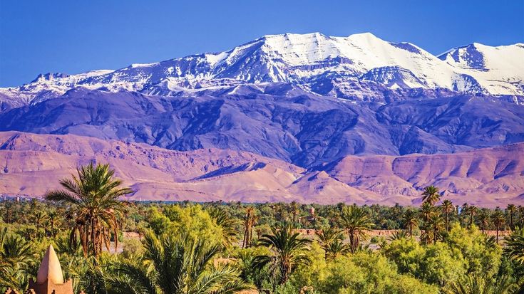 atlas mountains map