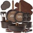 Carote 6 Piece Nonstick Pots and Pans Set – A Smart Choice for Convenient Everyday Cooking