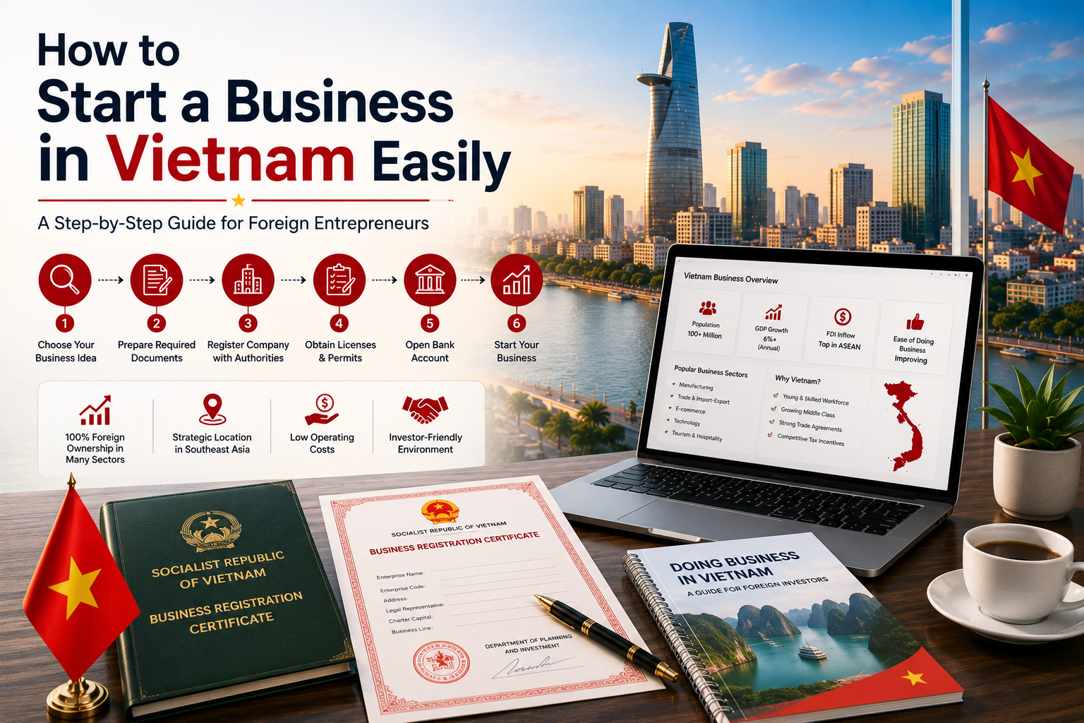 How to Start a Business in Vietnam Easily 