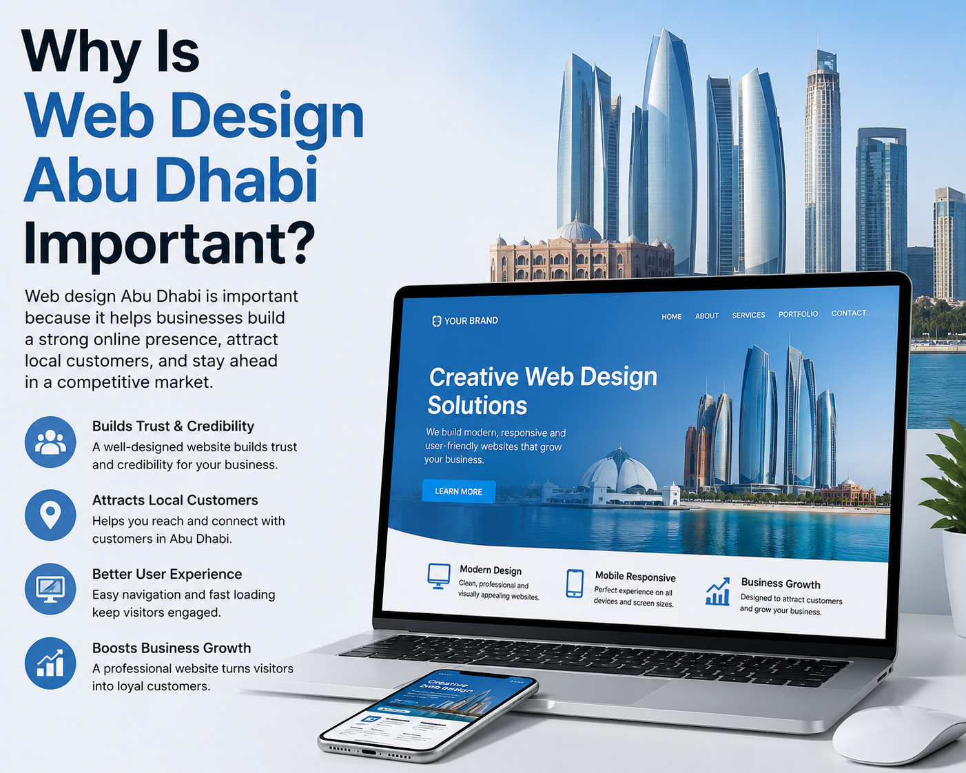 Why Is Web Design Abu Dhabi Important?