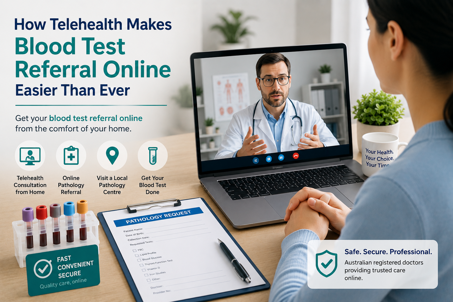 Blood Test Referral Online