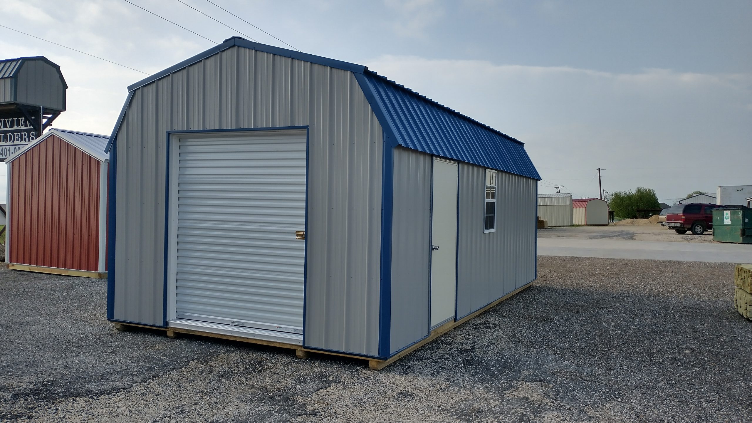 Lofted Barn Shed