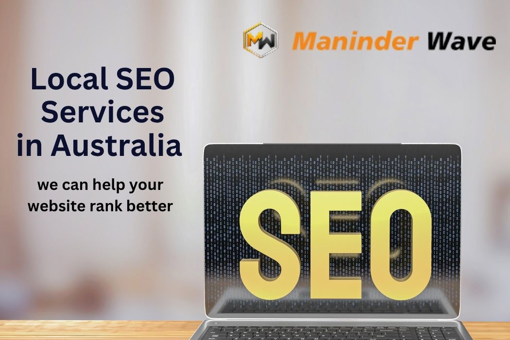 AI-powered digital marketing illustration featuring SEO, SEM, content marketing, and social media marketing, representing professional SEO Services in Australia for improved search rankings and online business growth.