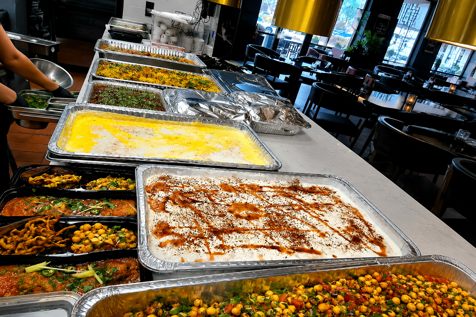Catering success depends heavily on timing and transport, since food quality can decline sharply between preparation and actual serving.