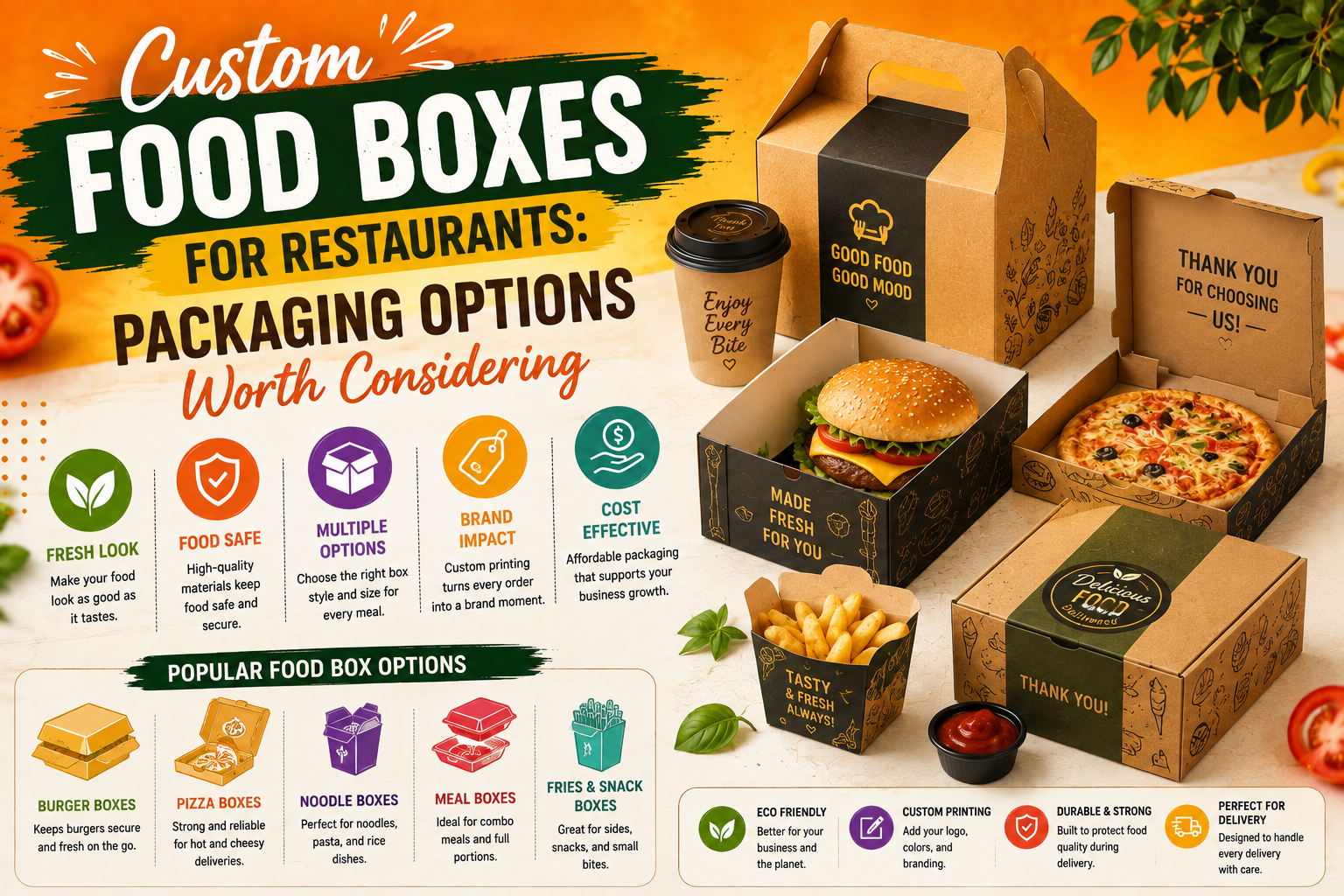 Custom Food Boxes