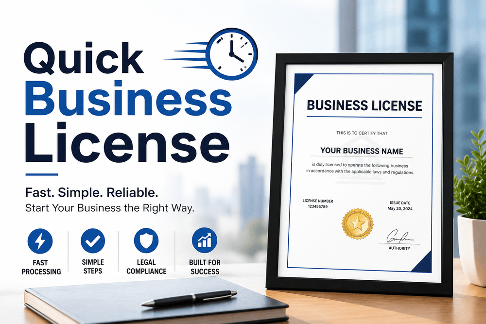 Quick Business License Services for Fast Business Setup