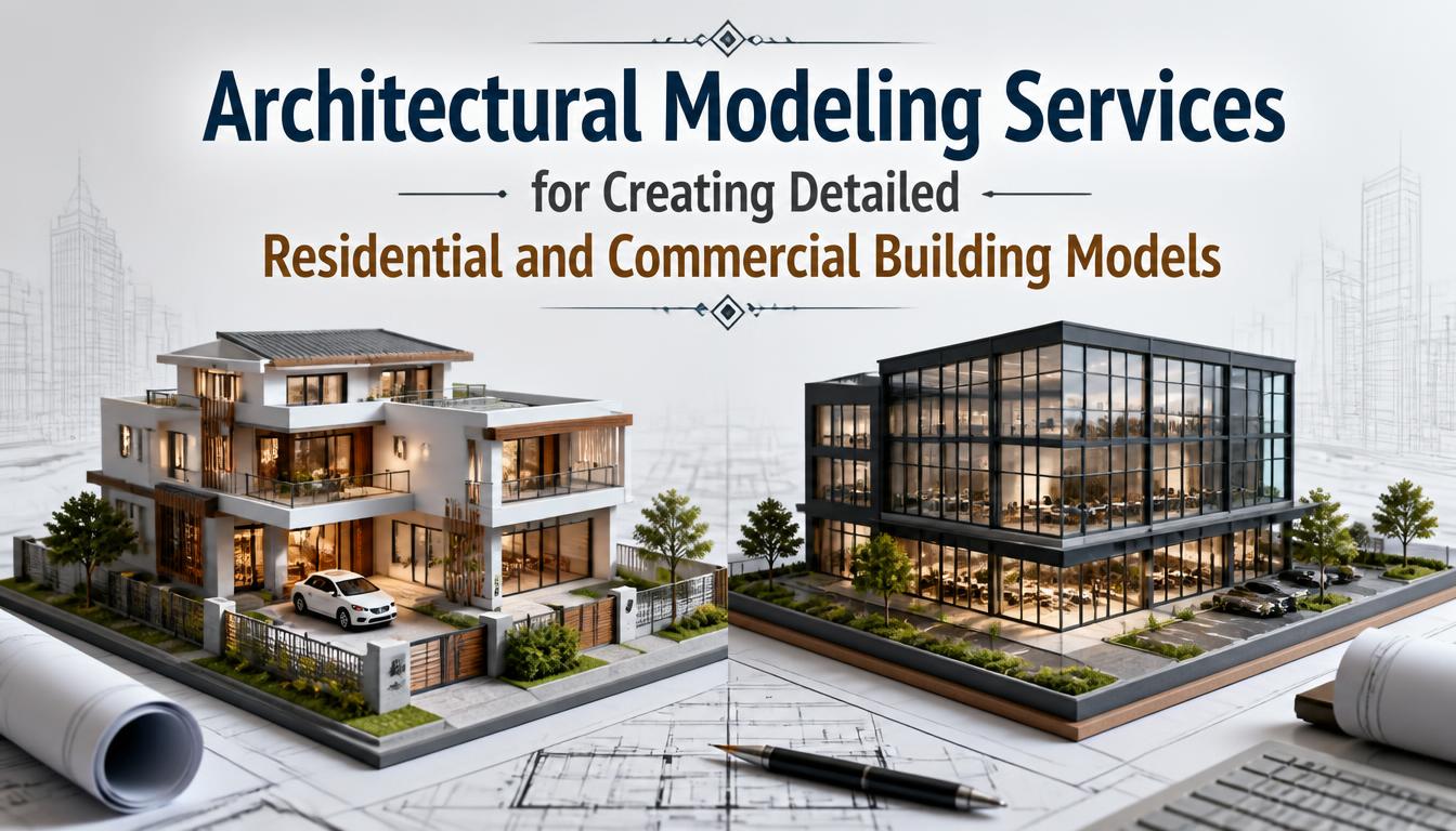 Architectural Modeling Services for Creating Detailed Residential and Commercial Building Models