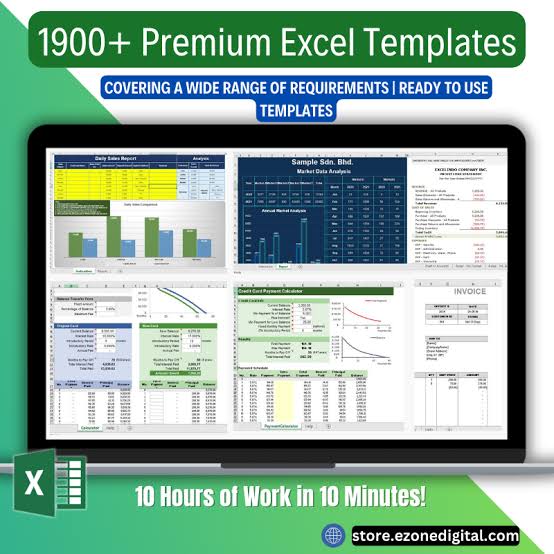 Premium excel Templates