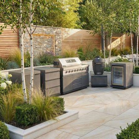 modular outdoor kitchen